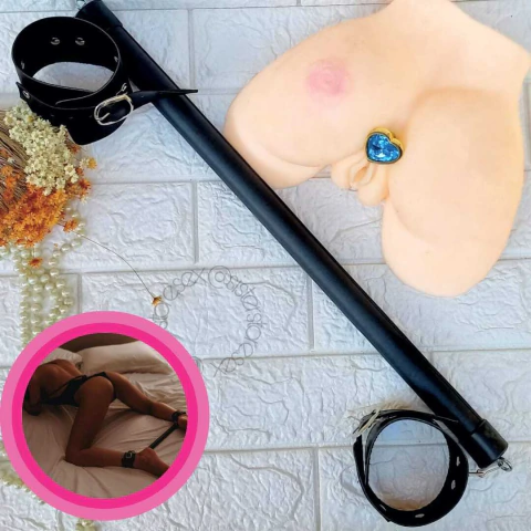 Separador com tornozeleiras 50cm