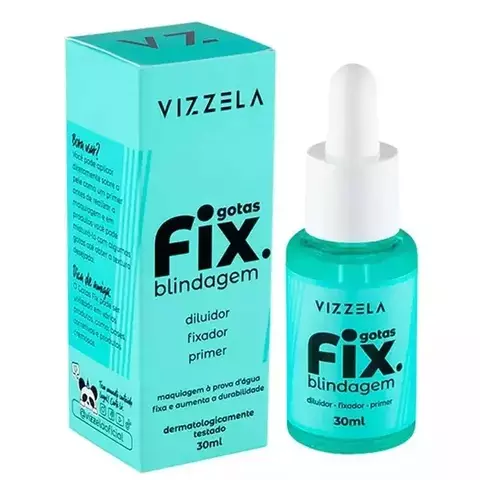 Vizzela Gotas Fix Blindagem