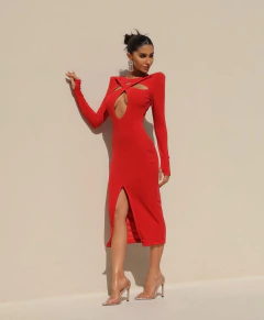 Vestido Bolsani - Vermelho
