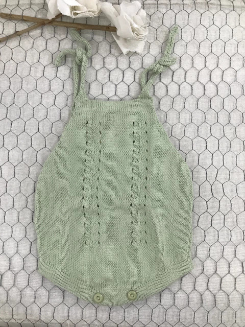 IMPECABLE- Body de hilo- Talle 3 meses