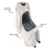Capa de Corte Branca com Visor Transparente - comprar online