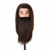 Cabeça Treinamento Cabelo e Barba Sintética Preto - comprar online