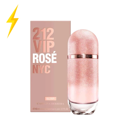 Perfume 212 Vip Rose Elixir Carolina Herrera 80ml - comprar online