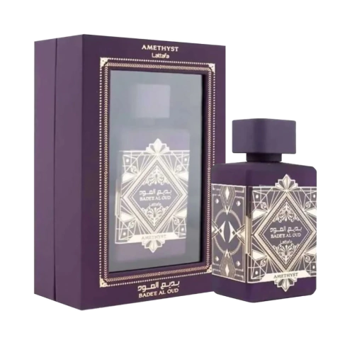 Perfume Arabe Bade'e al Oud Amethyst Lataffa 100ml - comprar online