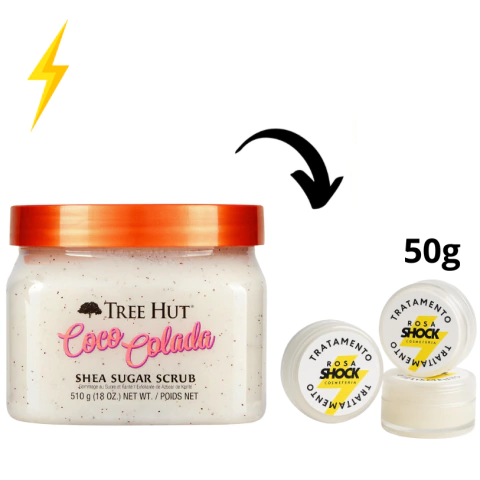 Creme Corporal Esfoliante Tree Hut Shea Sugar Scrub Coco Colada Refil 50g - comprar online