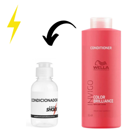 Condicionador Wella Brilhiance Refil 100ml - comprar online