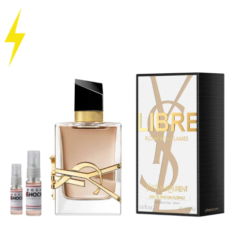 Decante Perfume Libre Yves Saint Laurent Flowers - comprar online