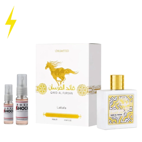 Decante Perfume Árabe Qaed Al Fursan Unlimited Lataffa - comprar online