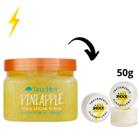 Creme Corporal Esfoliante Tree Hut Shea Sugar Scrub PineAplee Refil com 50g - comprar online
