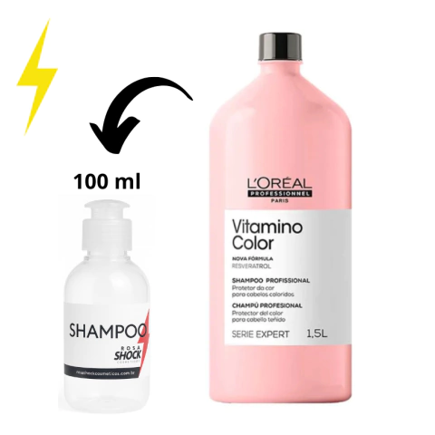 Shampoo Loreal Vitamino Color Resveratrol Refil 100ml - comprar online