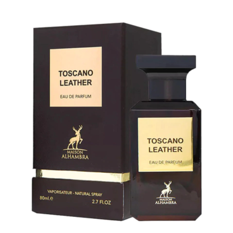 Perfume Árabe Toscano Leather Maison Alhambra 80ml - comprar online