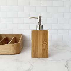 Dispenser de jabón/detergente Bamboo - tienda online