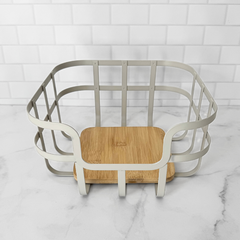 Frutera contenedor grande Grey Bamboo