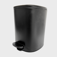 Cesto cuadrado con pedal 5lt Off White - tienda online