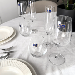 Set x6 vasos bajos de cristal 500ml Tori - comprar online