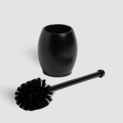 Escobilla para baño acero Total Black - comprar online