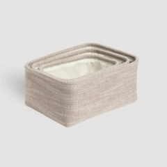 Set x3 organizadores rectangular Fabric - comprar online