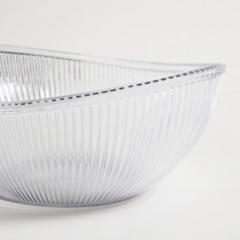 Ensaladera oval de acrílico Galata 3300ml - tienda online
