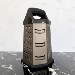 Rallador hexagonal acero Champagne - comprar online