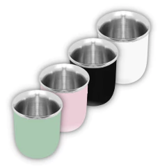 Mate Acero Inoxidable + Bombilla Acero + Yerbera