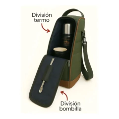 Bolso Matero Porta Termo Doble Cierre - tienda online