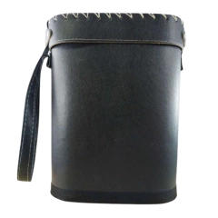 Bolso Matero Porta Termo Rígido Con Tapa Eco Cuero - comprar online