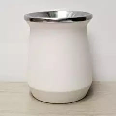 Mate doble capa con bombilla acero inoxidable - tienda online