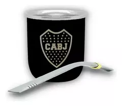 Mate De Acero Inoxidable Térmico Doble Capa+ Bombilla Chata Equipos - Global Ross