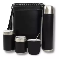 Set Equipo Matero Mate Bombilla Yerbero Azucarero Tarro - comprar online