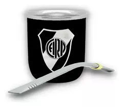 Mate De Acero Inoxidable Térmico Doble Capa+ Bombilla Chata Equipos - Global Ross