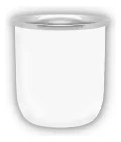 Mate Recto Acero inoxidable doble capa x 150 ml - Global Ross