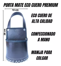Imagen de Porta Mate Auto Eco Cuero Matero Camión Camping