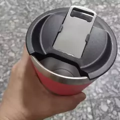 Imagen de VASO TERMICO CERVECERO ACERO INOXIDABLE CON DESTAPADOR