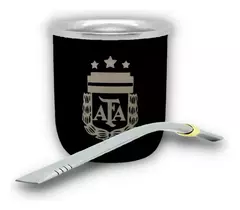 Mate De Acero Inoxidable Térmico Doble Capa+ Bombilla Chata Equipos