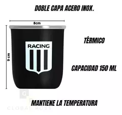Mate De Acero Inoxidable Térmico Doble Capa+ Bombilla Chata Equipos en internet