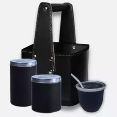Set Matero Juego De Mate Canasta Yerbero Azucarero Bombilla en internet