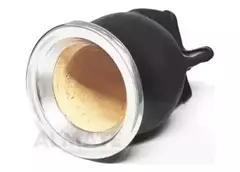 Mate Uruguayo Camionero Calabaza Cuero + Bombilla Pico Loro - Global Ross