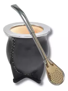 Set Matero Equipo De Mate con Bombilla Termo Doble Capa Acero en internet
