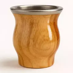 Mate Camionero Lapacho Laqueado Virola De Acero Inoxidable - comprar online