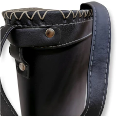 Bolso Matero Porta Termo Rígido Con Tapa Eco Cuero - tienda online