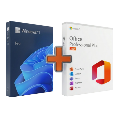 COMBO HOGAR: Windows 10/11 Pro + Office 2024 (Act. Telefónica)