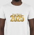 Camiseta Branca Ano Novo 2025 - comprar online