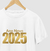 Camiseta Branca Ano Novo 2025 - loja online