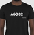 Camiseta PRETA USOTDS 365 Dias DATA AGO 02 - comprar online