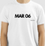 Camiseta PRETA USOTDS 365 Dias DATA MAR 06 na internet