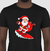 Camiseta De Natal Papai Noel Chegando de Prancha - comprar online