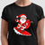 Camiseta De Natal Papai Noel Chegando de Prancha na internet