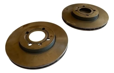 Par Disco Freio Dianteiro Ventilado Gol Polo Santana Sav Vw