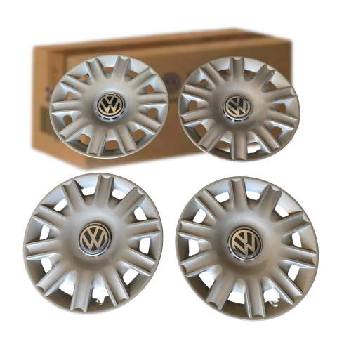 Jogo Calota Fox Polo Spacefox Aro 15 Orig Vw