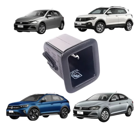 4 Acabamento Isofix Banco Polo Virtus Nivus T-cross Original